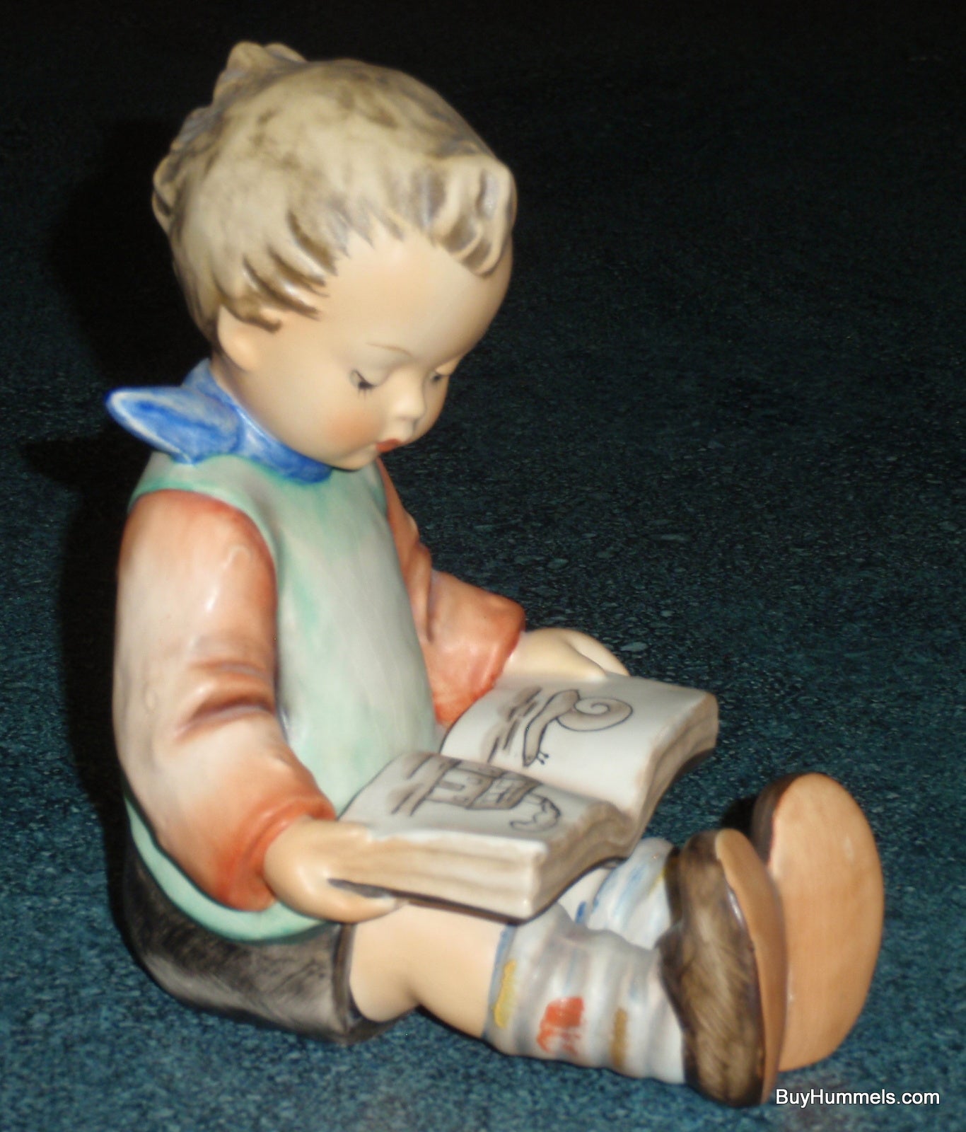 Boy Bookworm Goebel Hummel Bookend Figurine #14/A