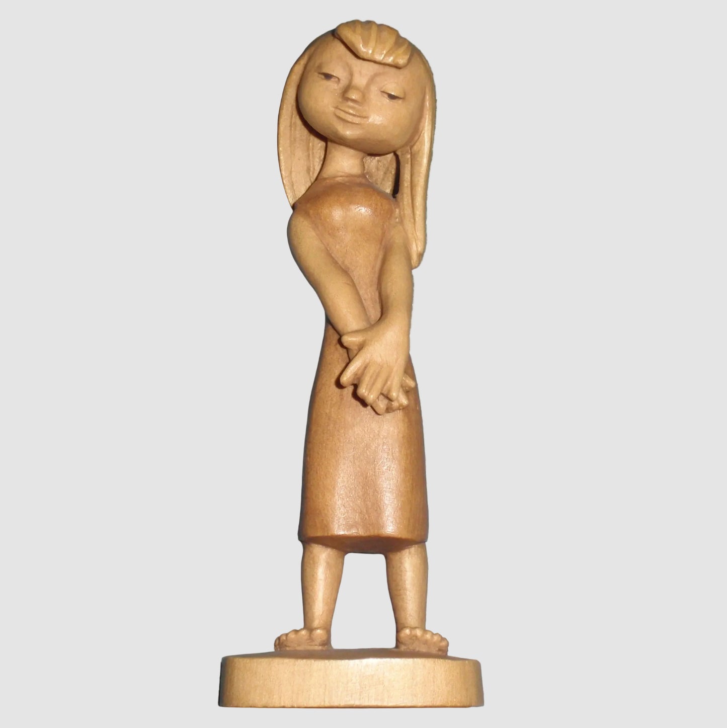 "Patty" Anri Wood Carved Figurine #688-661 - Siegfried Hafner (5")