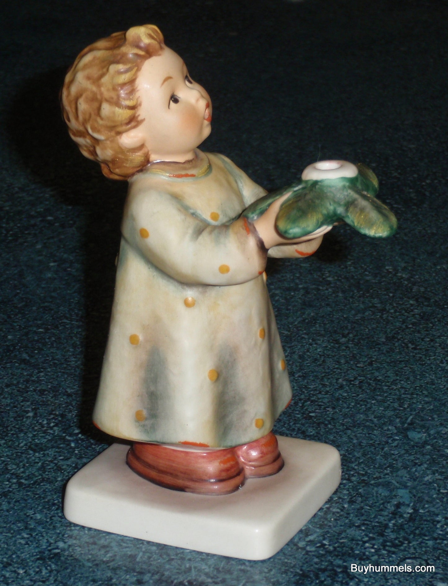 "A Gentle Glow" Goebel Hummel Figurine #439 - Girl With Candleholder - Collectible Gift!