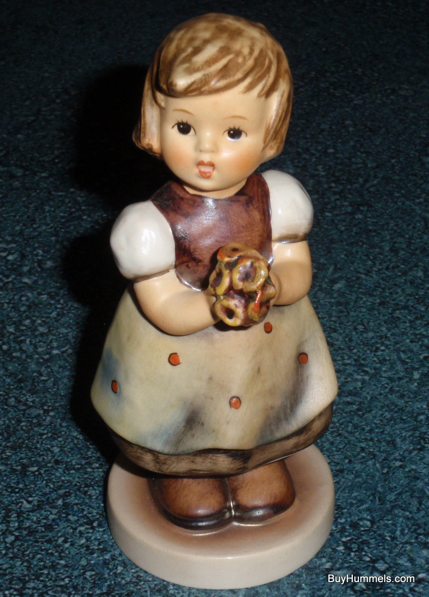 For Mother Goebel Hummel Figurine #257 - Cute Little Girl With A Bouquet  Of Flowers For Mom!