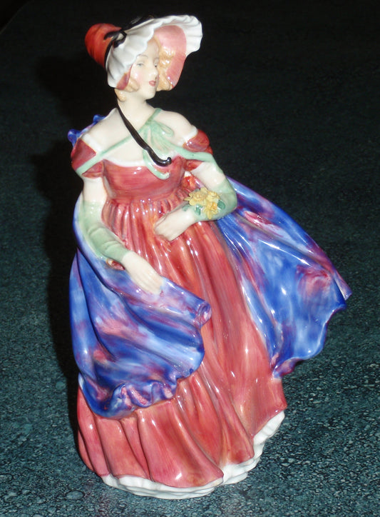 Antique Royal Doulton "Lady April" HN 1958 Collectible Figurine - RARE GIFT!