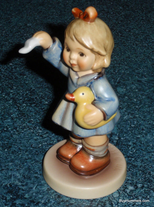 "Wait For Me" Goebel Hummel Figurine #2148/A - Girl With Rubber Ducky - GIFT!