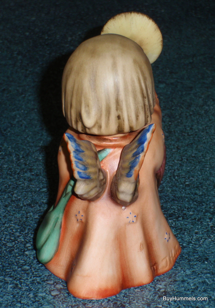 HUGE "Joyous News" Goebel Hummel Angel Figurine With Trumpet #27/3 - VERY RARE!