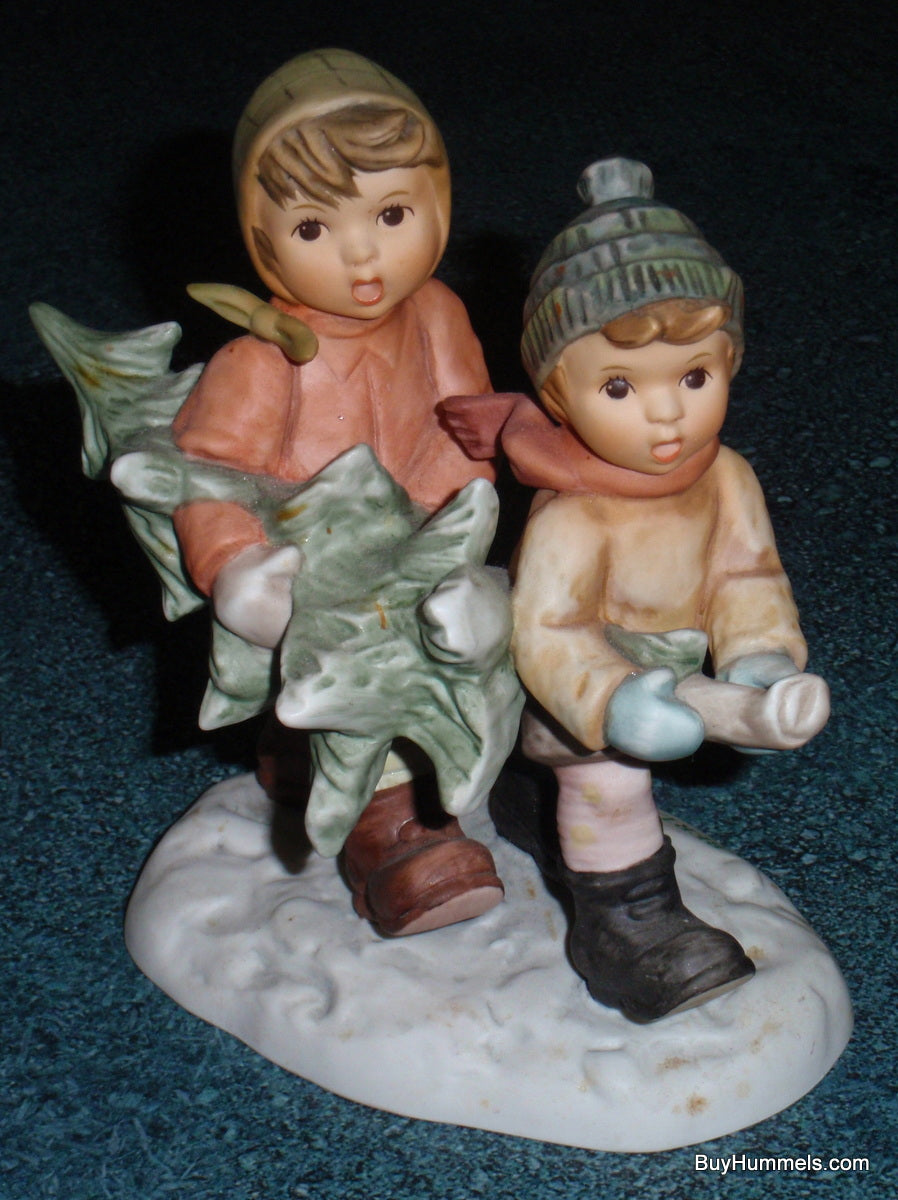 "Tree Trimming Time" Berta Hummel Figurine BH 12 - ADORABLE CHRISTMAS GIFT!