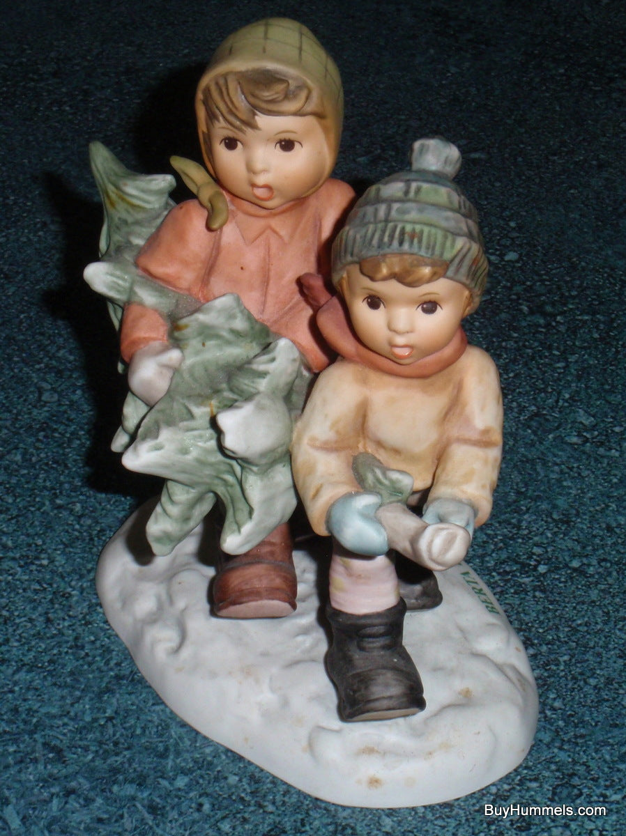 "Tree Trimming Time" Berta Hummel Figurine BH 12 - ADORABLE CHRISTMAS GIFT!
