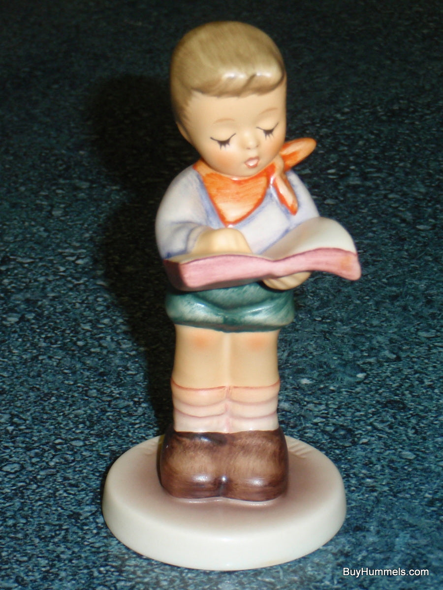 Goebel Hummel Figurine "Honor Student" #2087/B - Little Boy Reading Book!