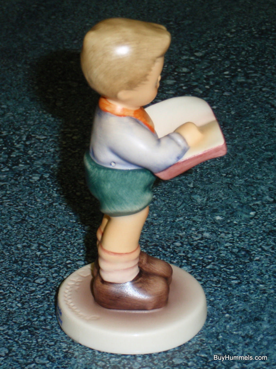 Goebel Hummel Figurine "Honor Student" #2087/B - Little Boy Reading Book!