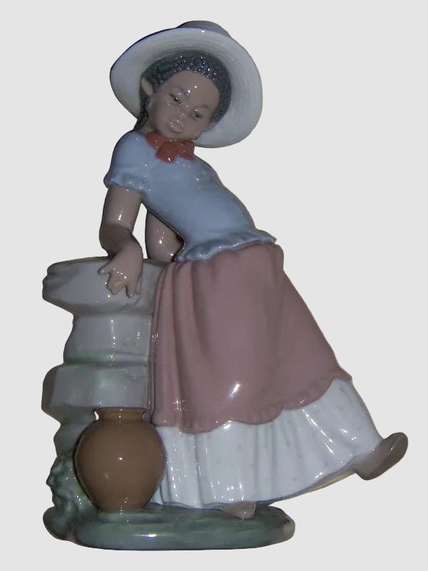 "A Step In Time" Lladro Figurine #5158 - Black Legacy Collection (8.5")