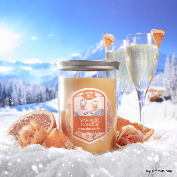 Yankee Candle Slopeside Spritz 20oz Two-Wick Après Ski Collection!
