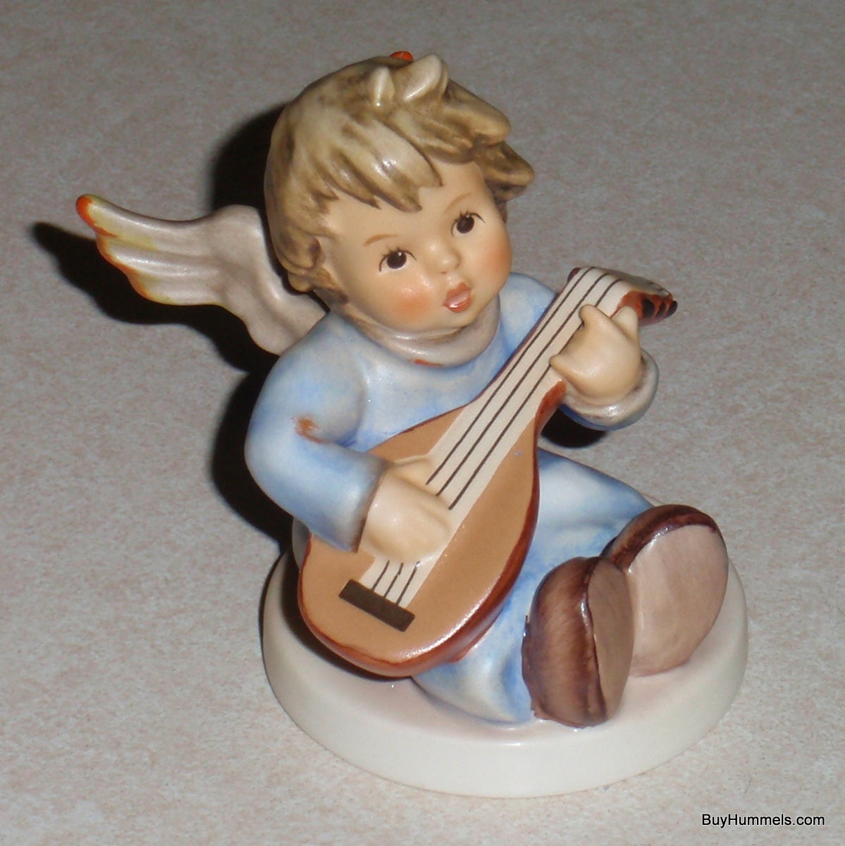 "Melodic Mandolin" Goebel Hummel Angel Figurine #2135/D
