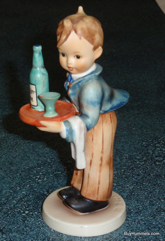 "Waiter" Goebel Hummel Figurine #154/0 - Cute Collectible Gift!