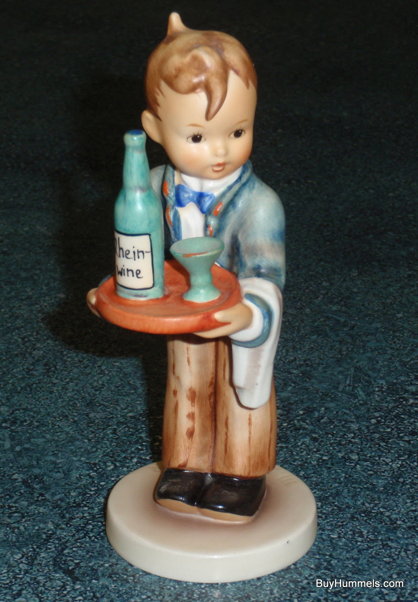 "Waiter" Goebel Hummel Figurine #154/0 - Cute Collectible Gift!