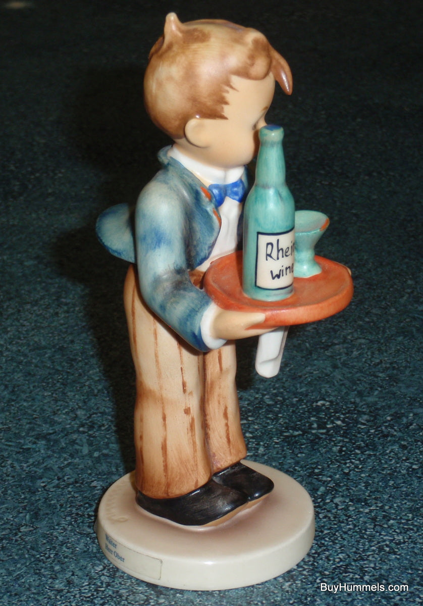"Waiter" Goebel Hummel Figurine #154/0 - Cute Collectible Gift!