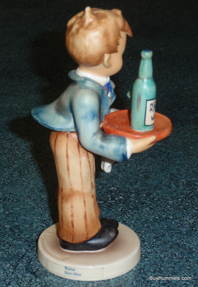 "Waiter" Goebel Hummel Figurine #154/0 - Cute Collectible Gift!