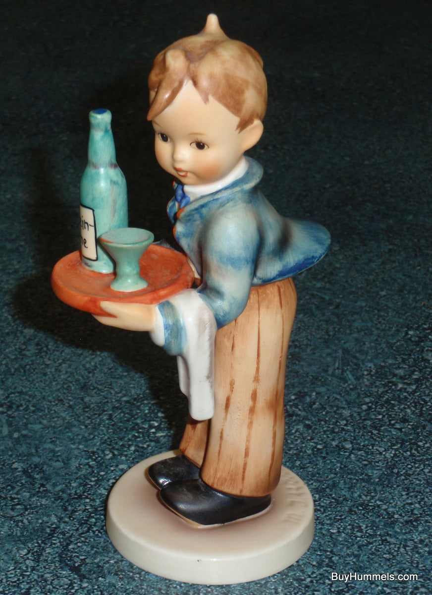 "Waiter" Goebel Hummel Figurine #154/0 - Cute Collectible Gift!