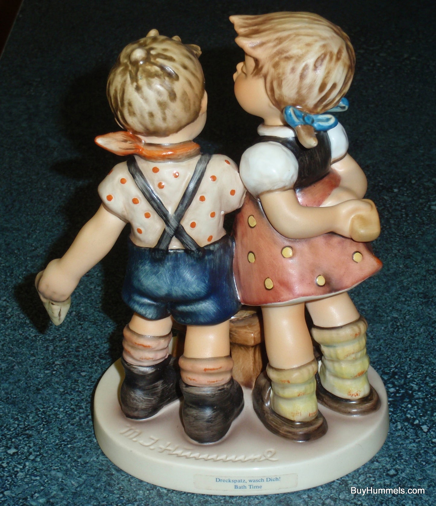 "Bath Time" Goebel Hummel Figurine #412 - Adorable Collectible Gift!