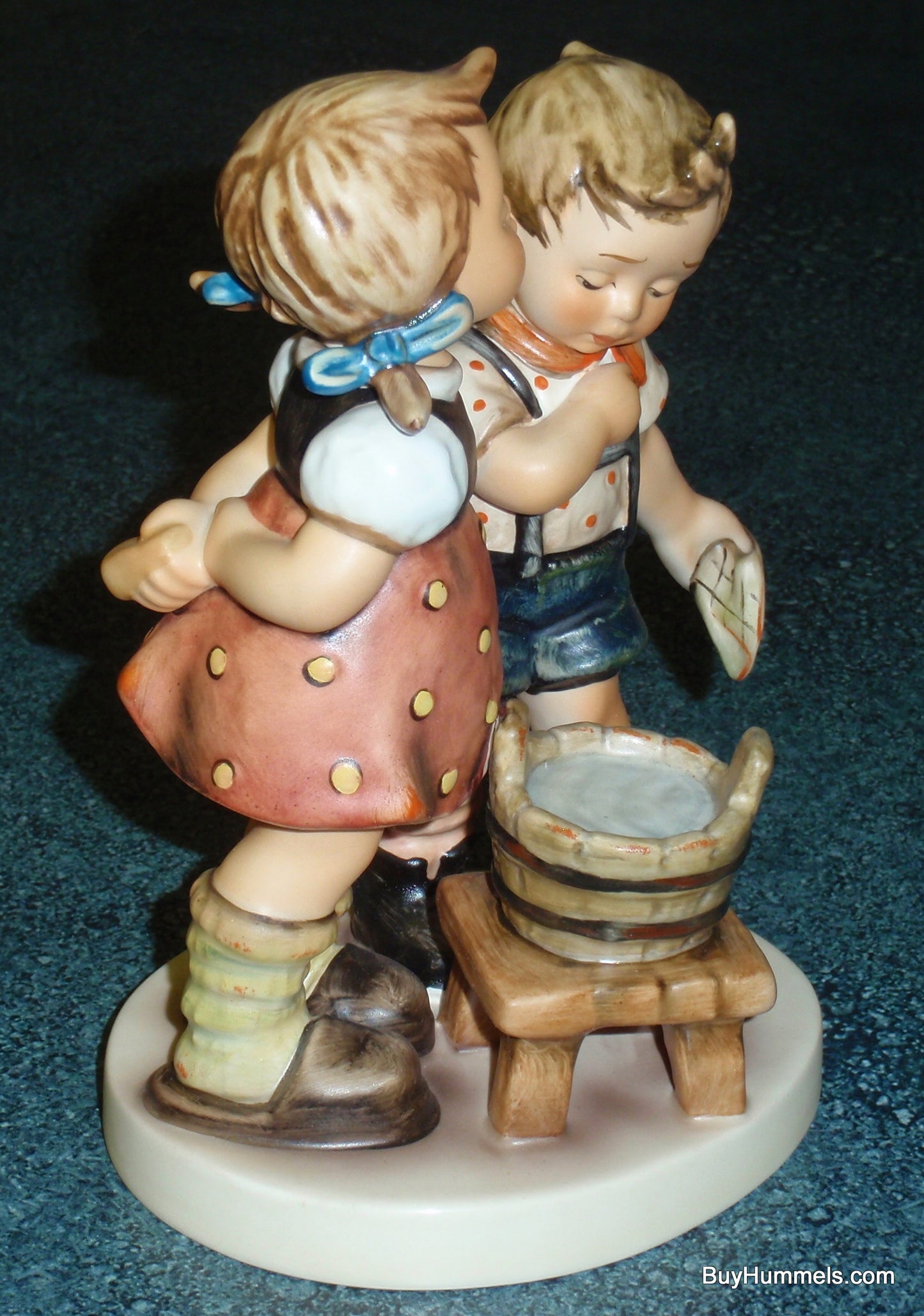 "Bath Time" Goebel Hummel Figurine #412 - Adorable Collectible Gift!