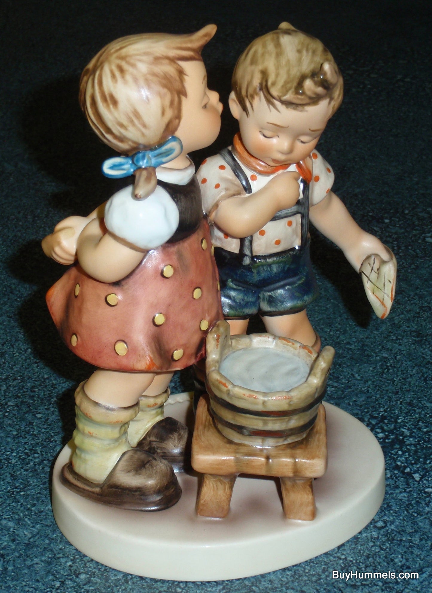 "Bath Time" Goebel Hummel Figurine #412 - Adorable Collectible Gift!