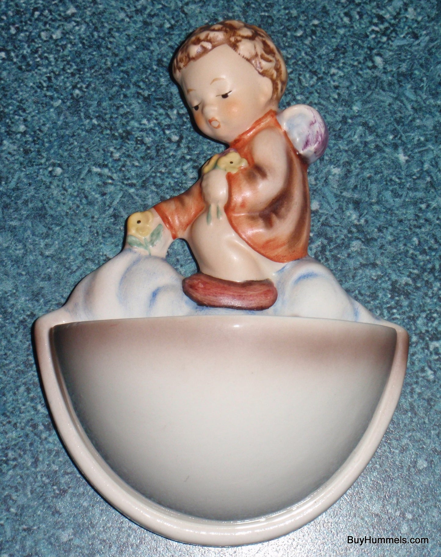 "Angel Cloud" Goebel Hummel Holy Water Font Hanging Wall Plaque #206