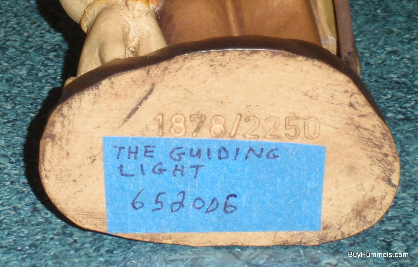 "Guiding Light" ANRI Ferrandiz 6.5" Limited Edition Woodcarving - Boy with Lantern & Puppy