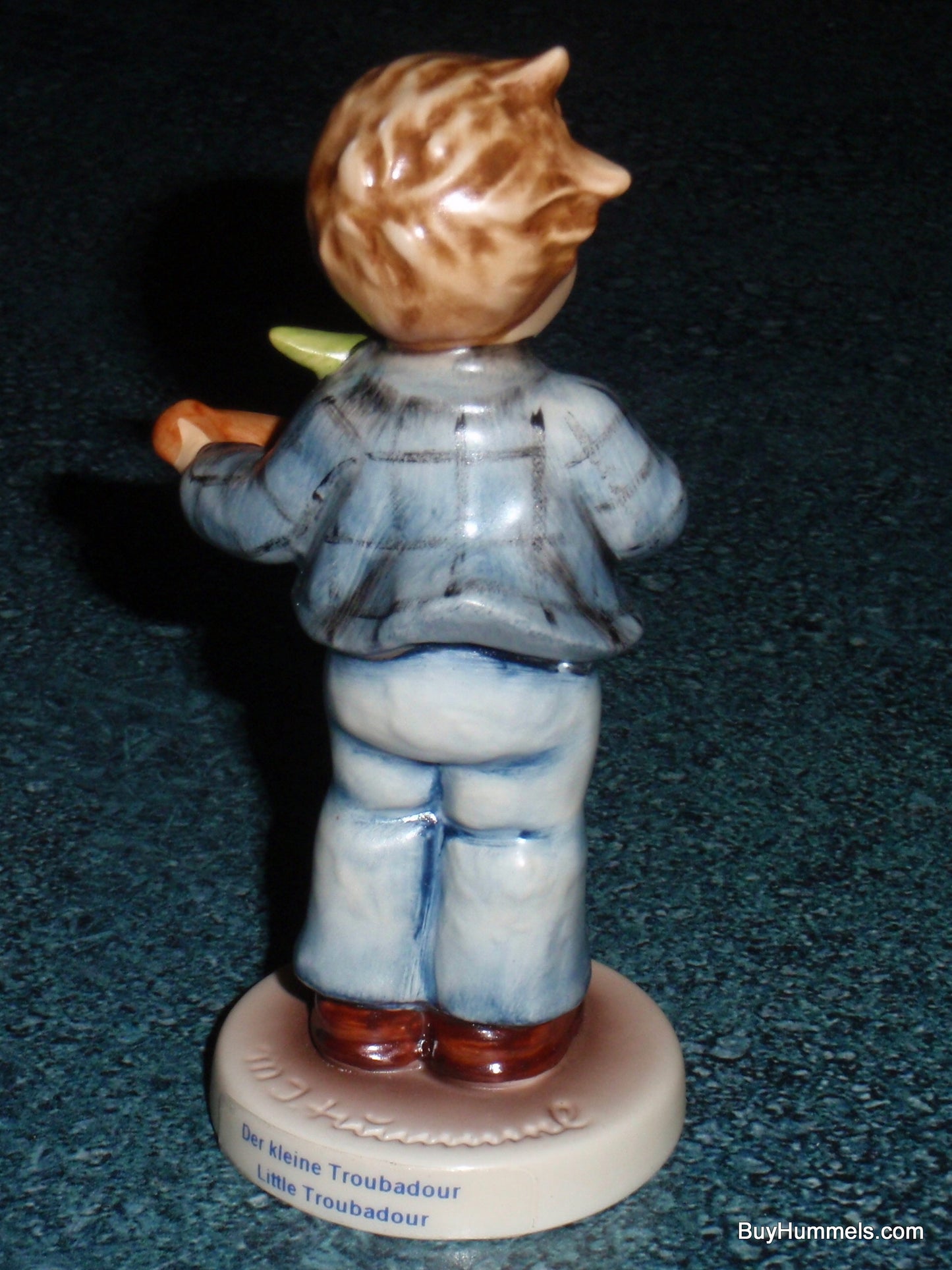 "LITTLE TROUBADOUR" Goebel Hummel Figurine #558 TMK7 - Boy Playing Guitar!