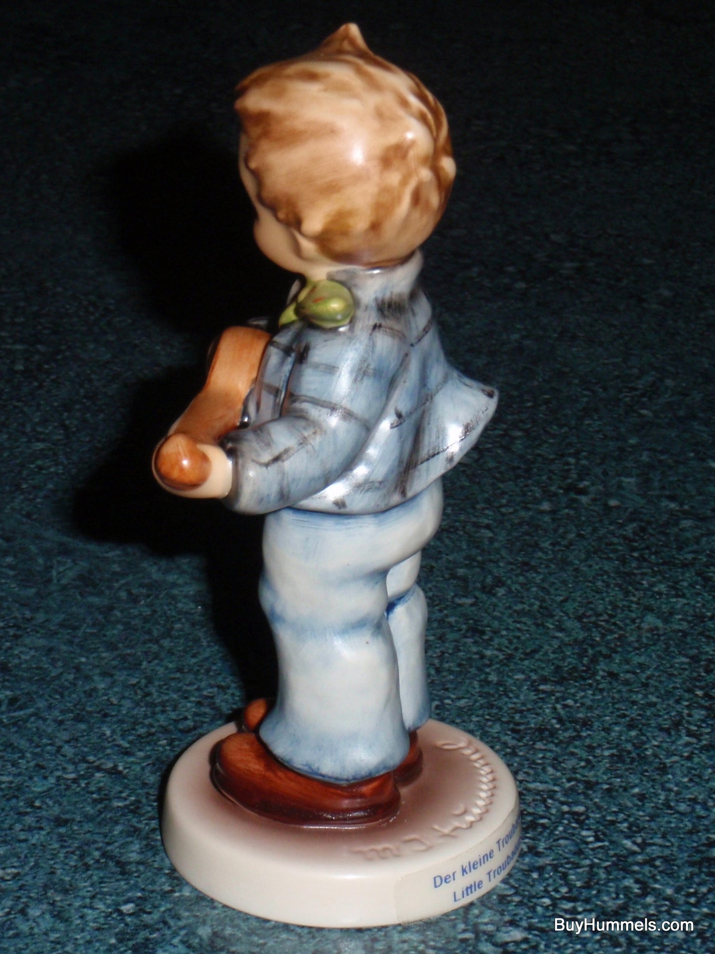 "LITTLE TROUBADOUR" Goebel Hummel Figurine #558 TMK7 - Boy Playing Guitar!