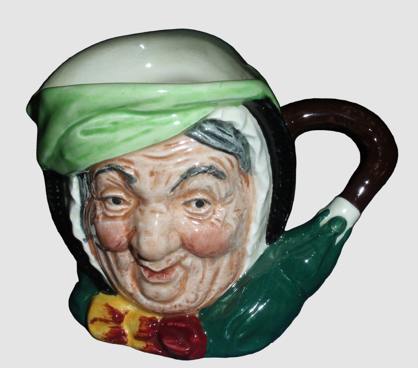 "Sairey Gamp" Royal Doulton Character Jug D5528 - Toby Mug (3.5")