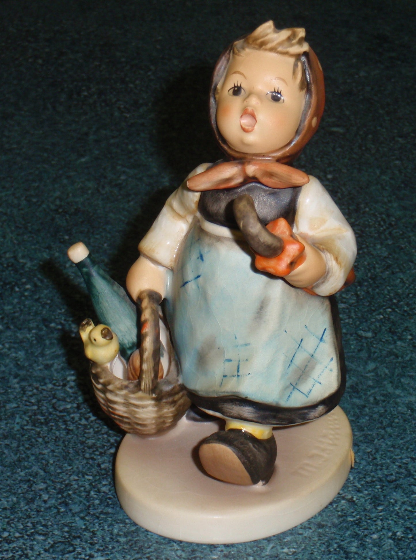 "Visiting An Invalid" Goebel Hummel Figurine #382