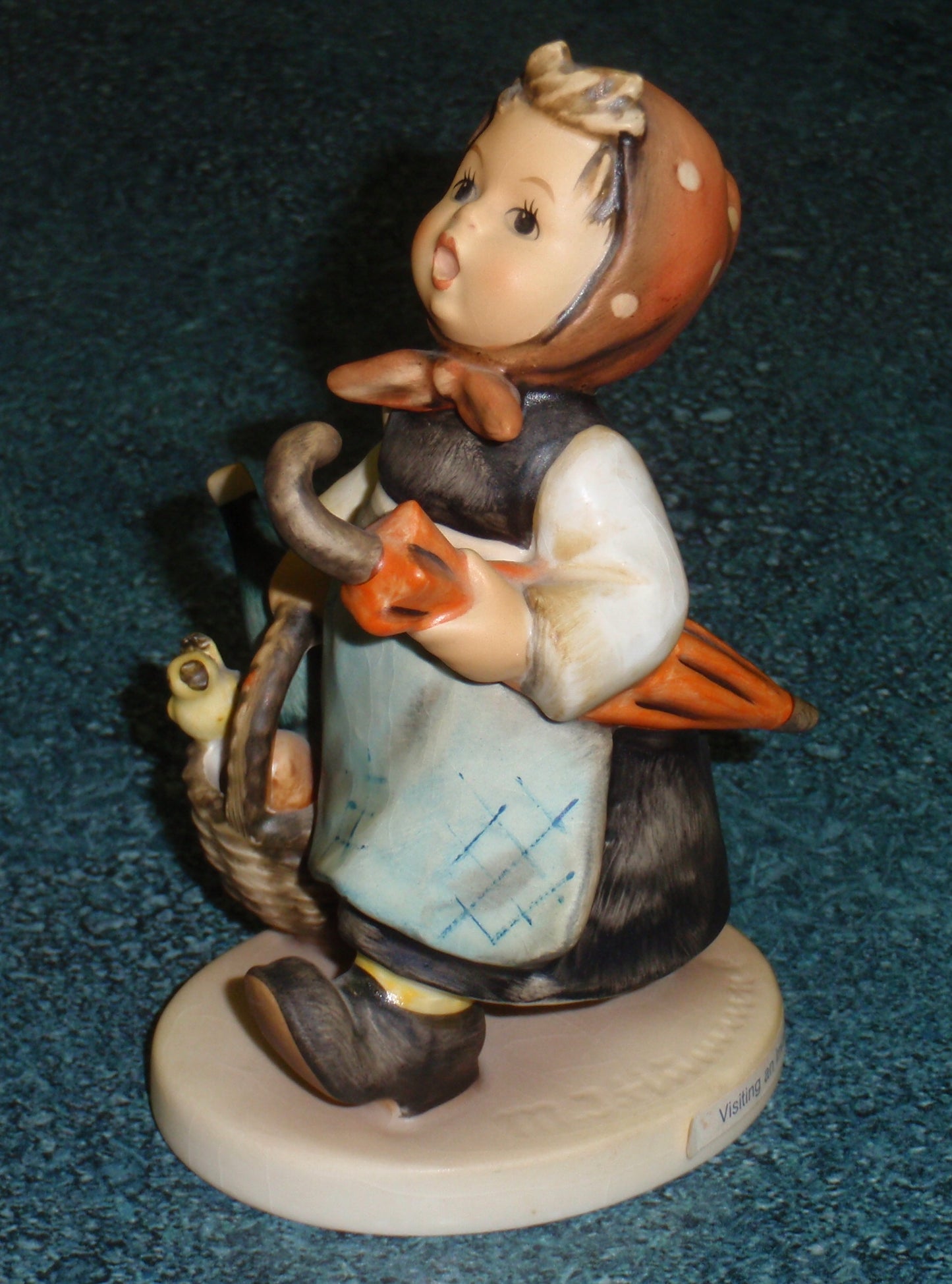 "Visiting An Invalid" Goebel Hummel Figurine #382