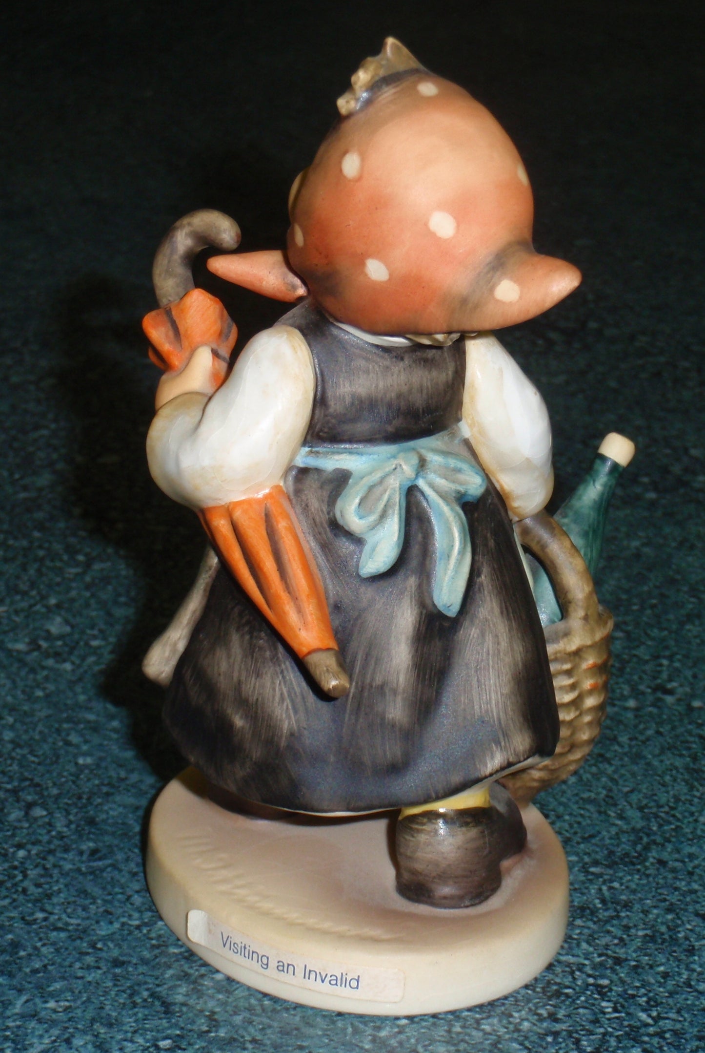 "Visiting An Invalid" Goebel Hummel Figurine #382