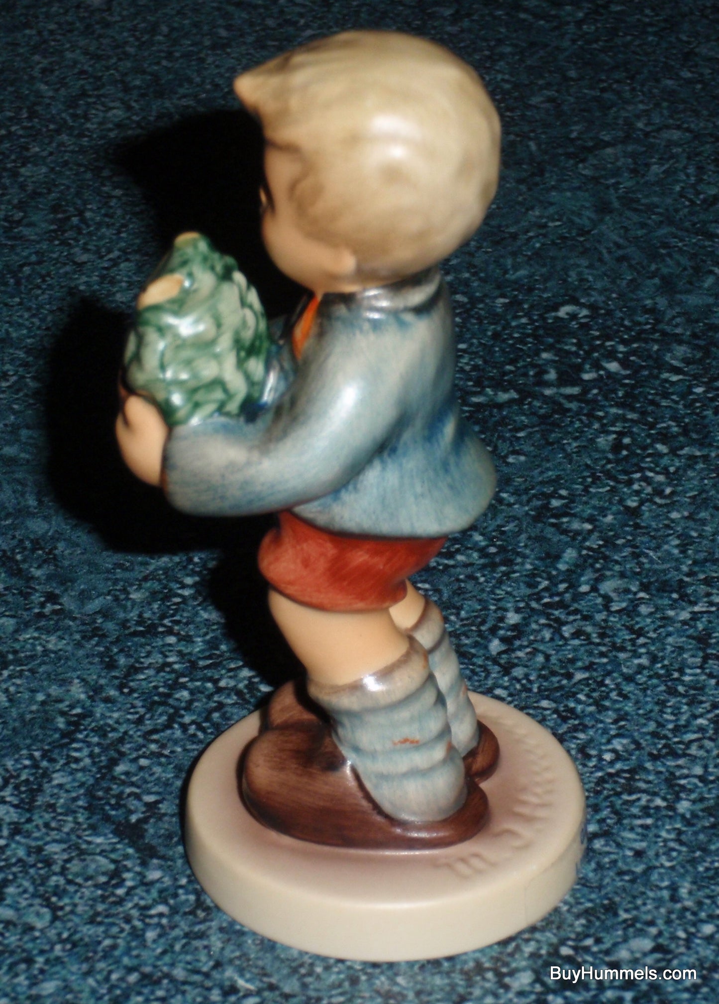 "Lucky Charmer" Goebel Hummel Figurine #2071 - Boy With Horse Shoe - Great Gift!