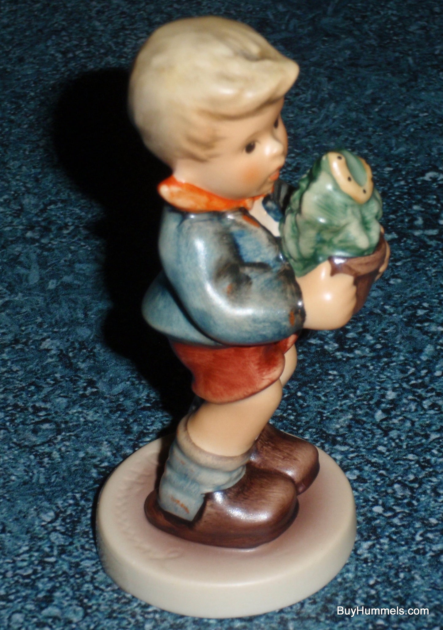 "Lucky Charmer" Goebel Hummel Figurine #2071 - Boy With Horse Shoe - Great Gift!