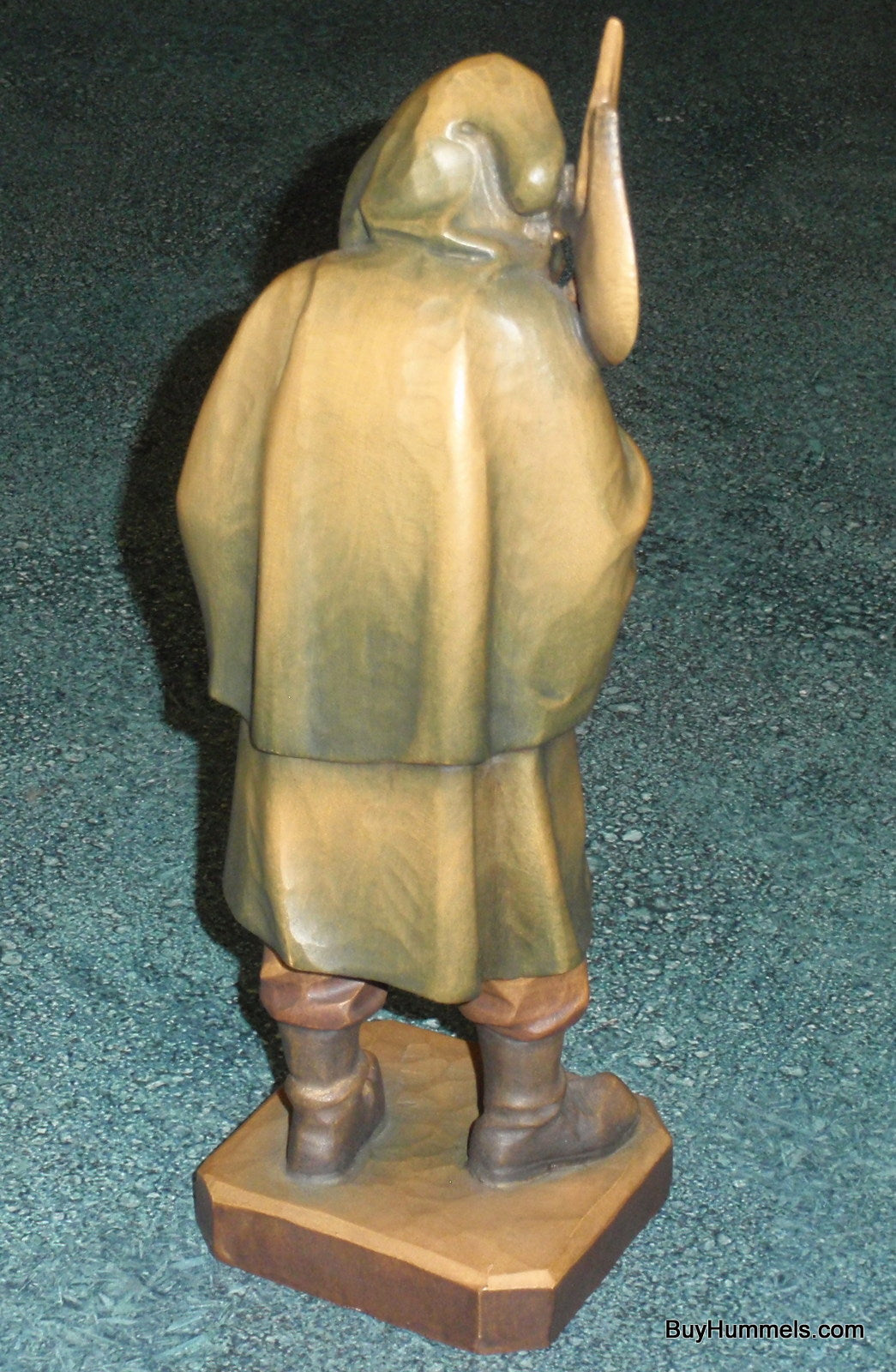 ANRI "Night Guard" Wood Carved 10" Figurine Signed With Original Box!