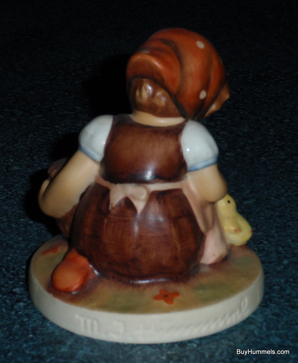 "Chick Girl" Hummel Figurine #57 2/0 - Little Girl Feeding Chicks!