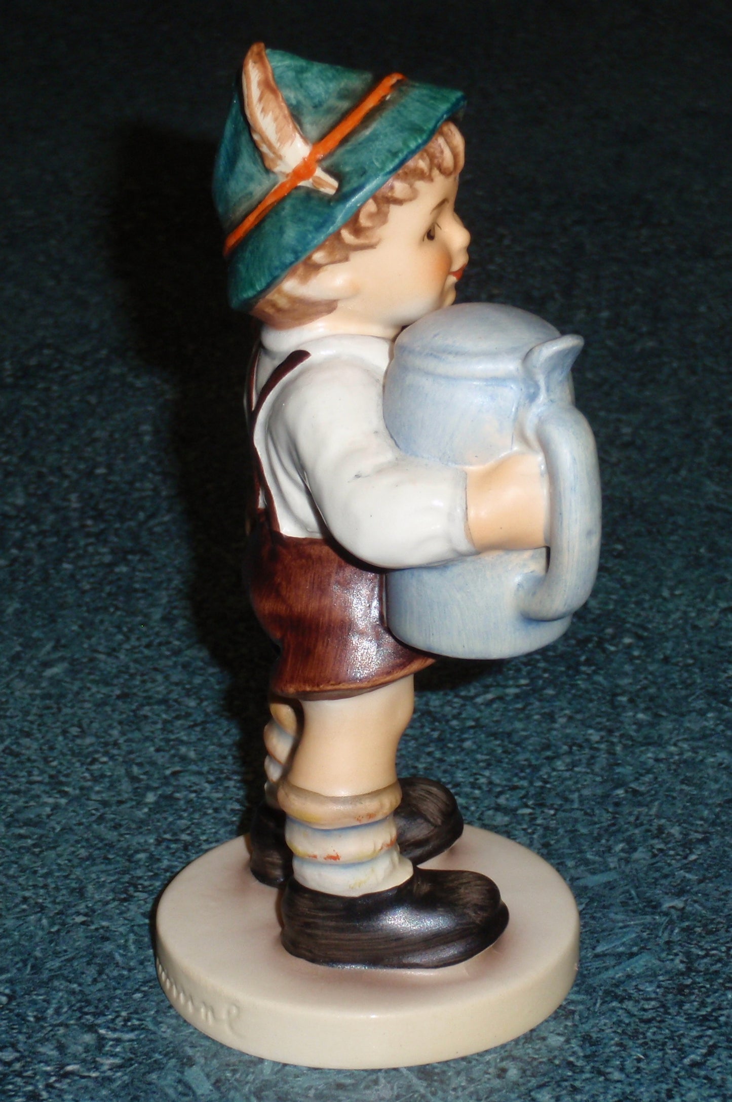 "For Father" Goebel Hummel Figurine #87 - Boy With Stein And Turnips!