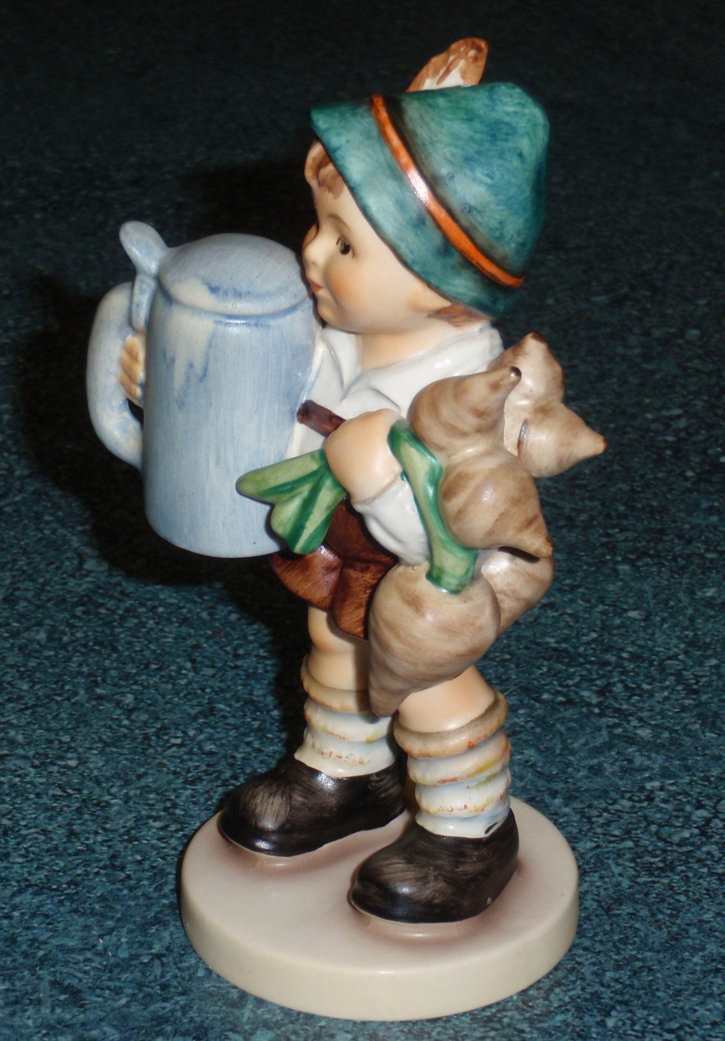 "For Father" Goebel Hummel Figurine #87 - Boy With Stein And Turnips!