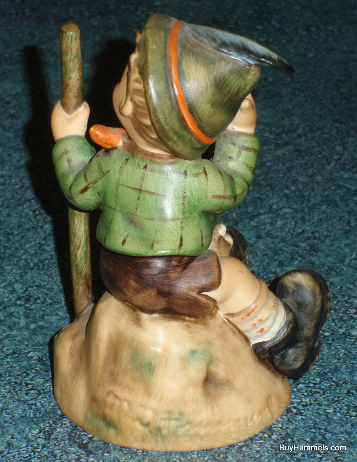 "Mountaineer" Goebel Hummel Figurine #315 From Germany - Boy On Mountaintop
