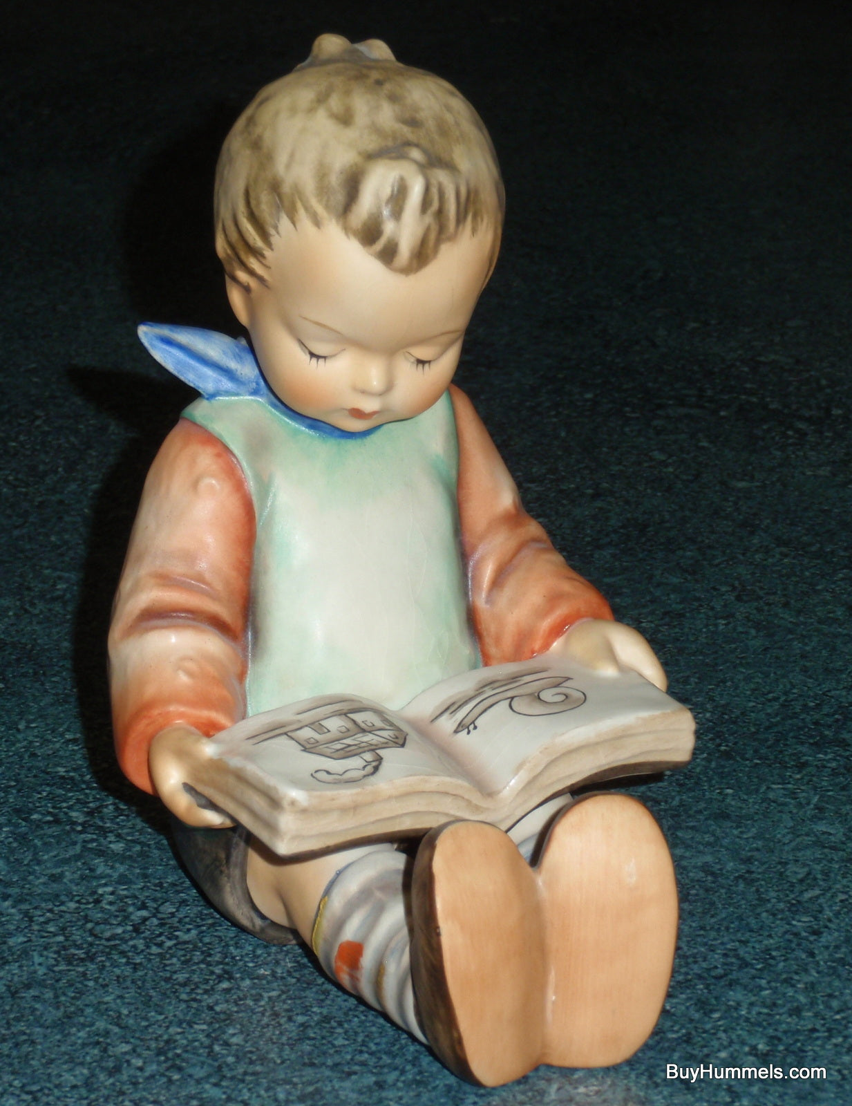 Boy Bookworm Goebel Hummel Bookend Figurine #14/A