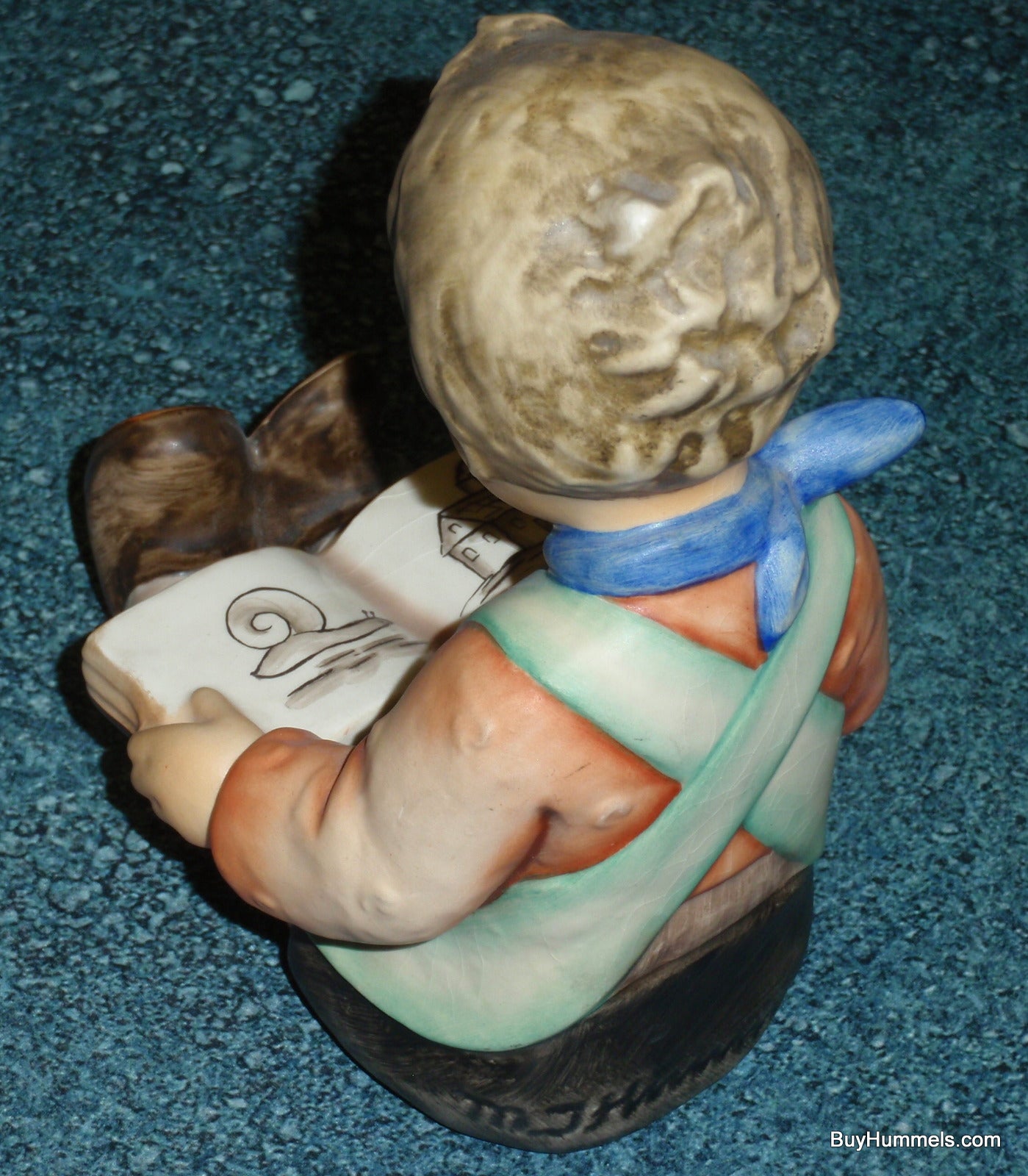 Boy Bookworm Goebel Hummel Bookend Figurine #14/A