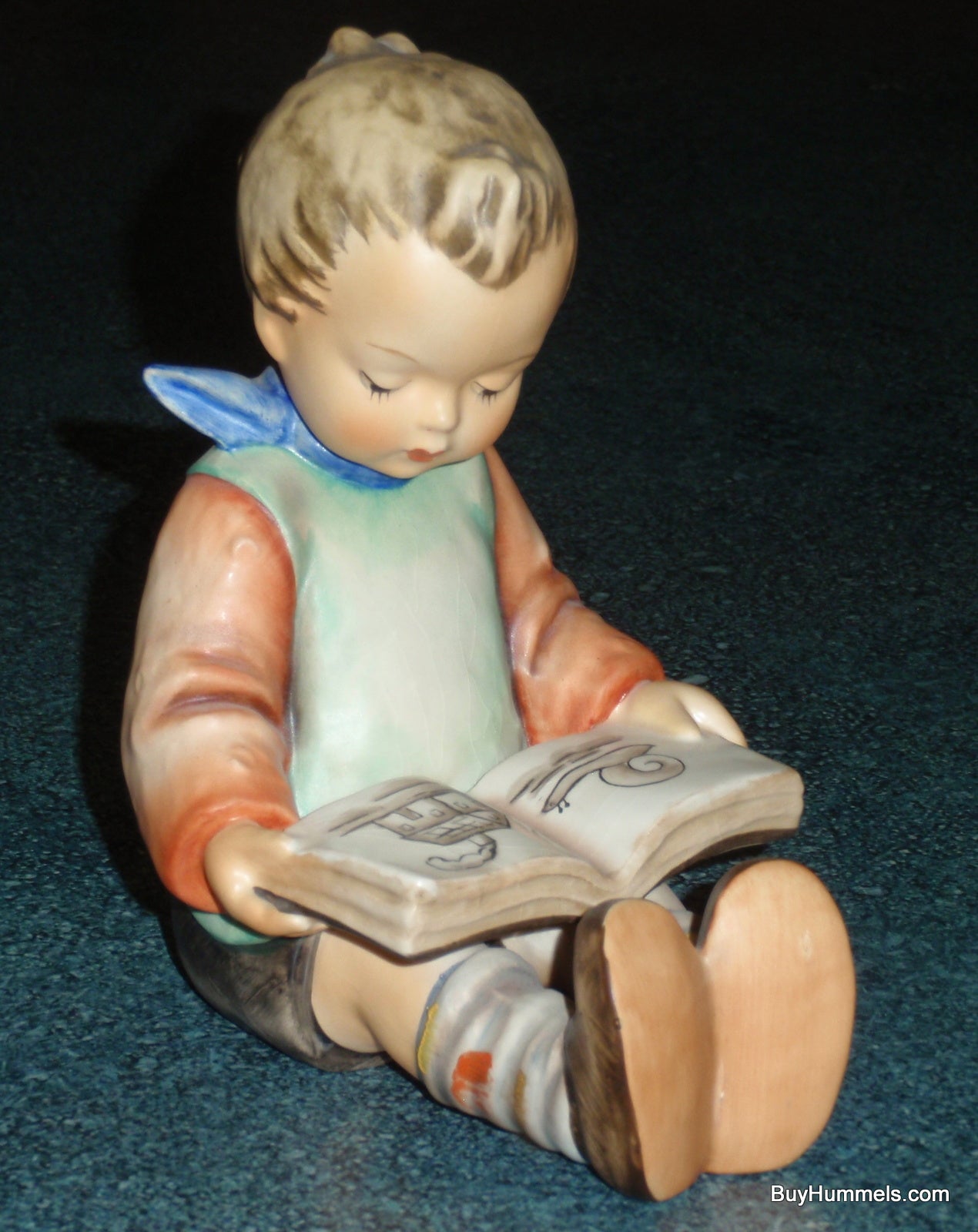Boy Bookworm Goebel Hummel Bookend Figurine #14/A