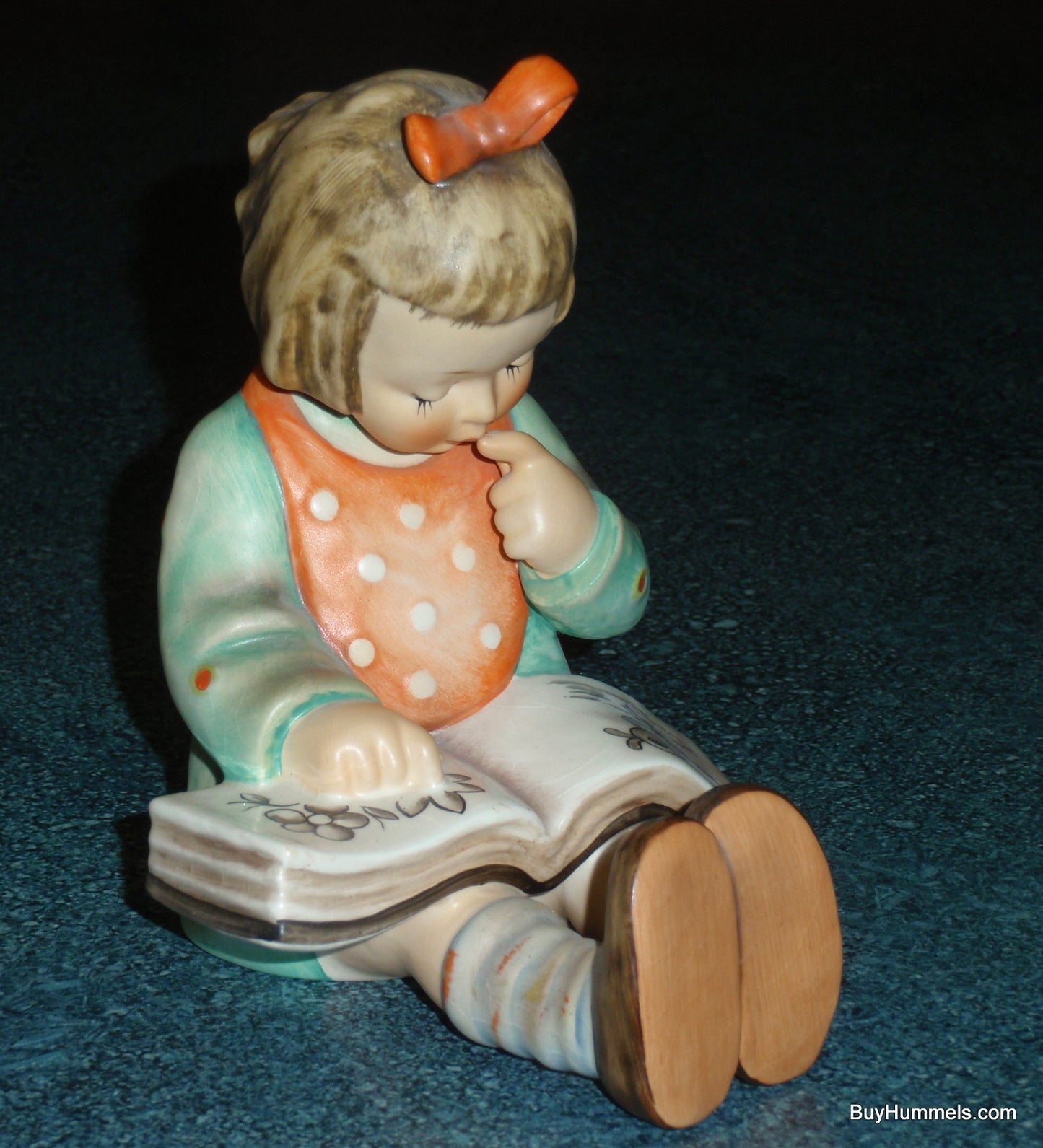 Girl Bookworm Goebel Hummel Figurine #14/B Bookend - Very Rare Gift!
