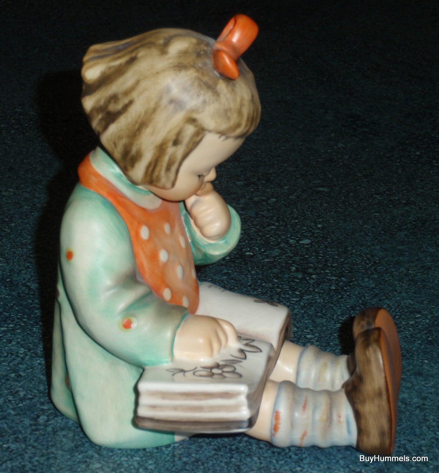 Girl Bookworm Goebel Hummel Figurine #14/B Bookend - Very Rare Gift!