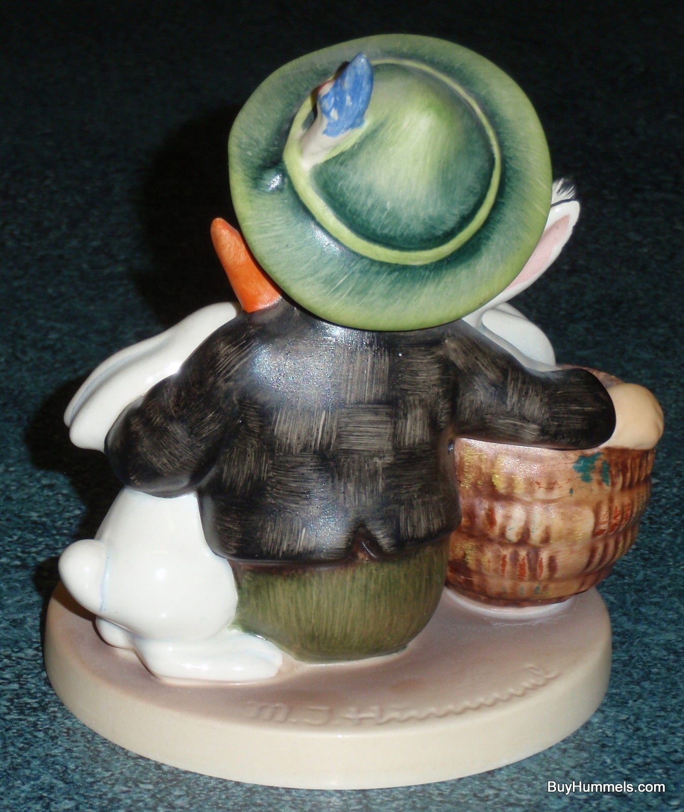 "Playmates" Hummel Bunnies Figurine #58/1 - Boy With Bunnies - Large Version!