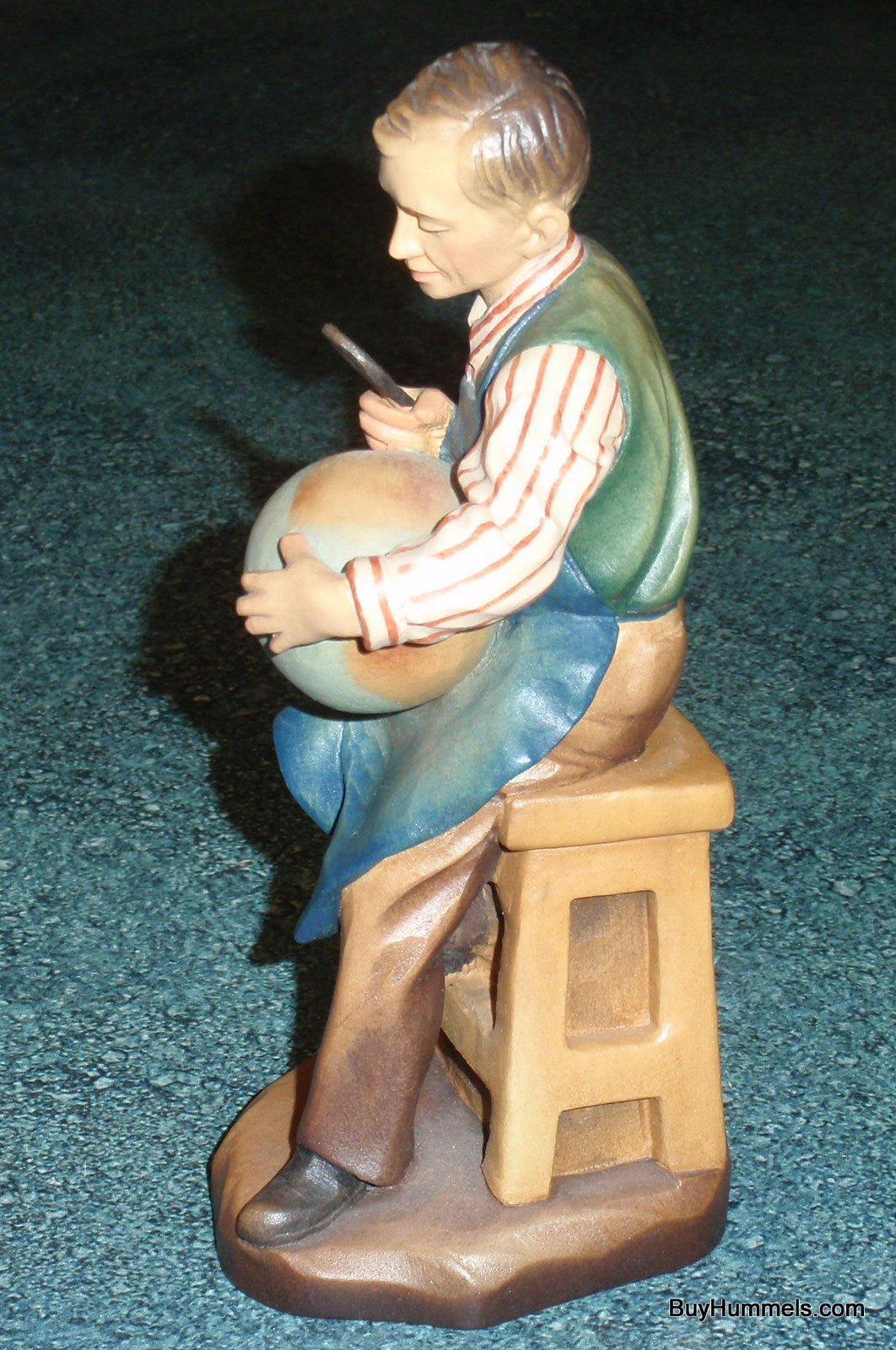 Anri Wood Carving "Planning The Tour" Bernadi’s Reflections Signed By Ulrich Bernadi With Original Box - Very Rare Collectible Gift!