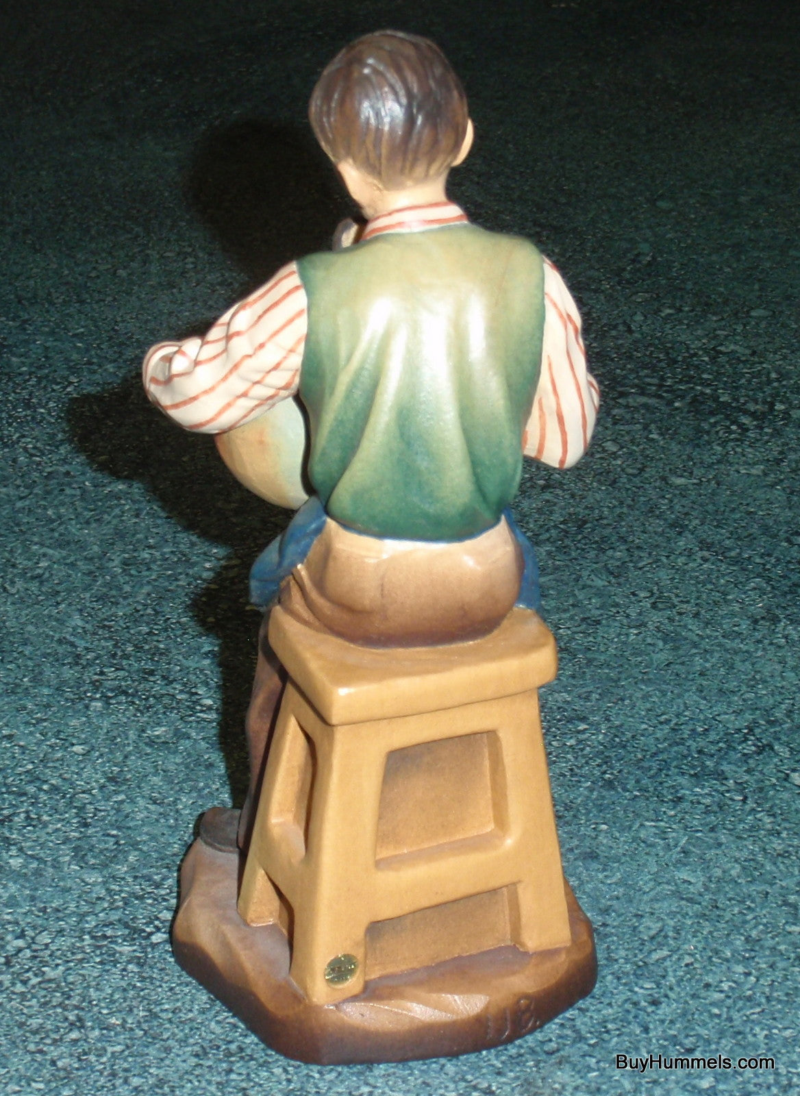 Anri Wood Carving "Planning The Tour" Bernadi’s Reflections Signed By Ulrich Bernadi With Original Box - Very Rare Collectible Gift!