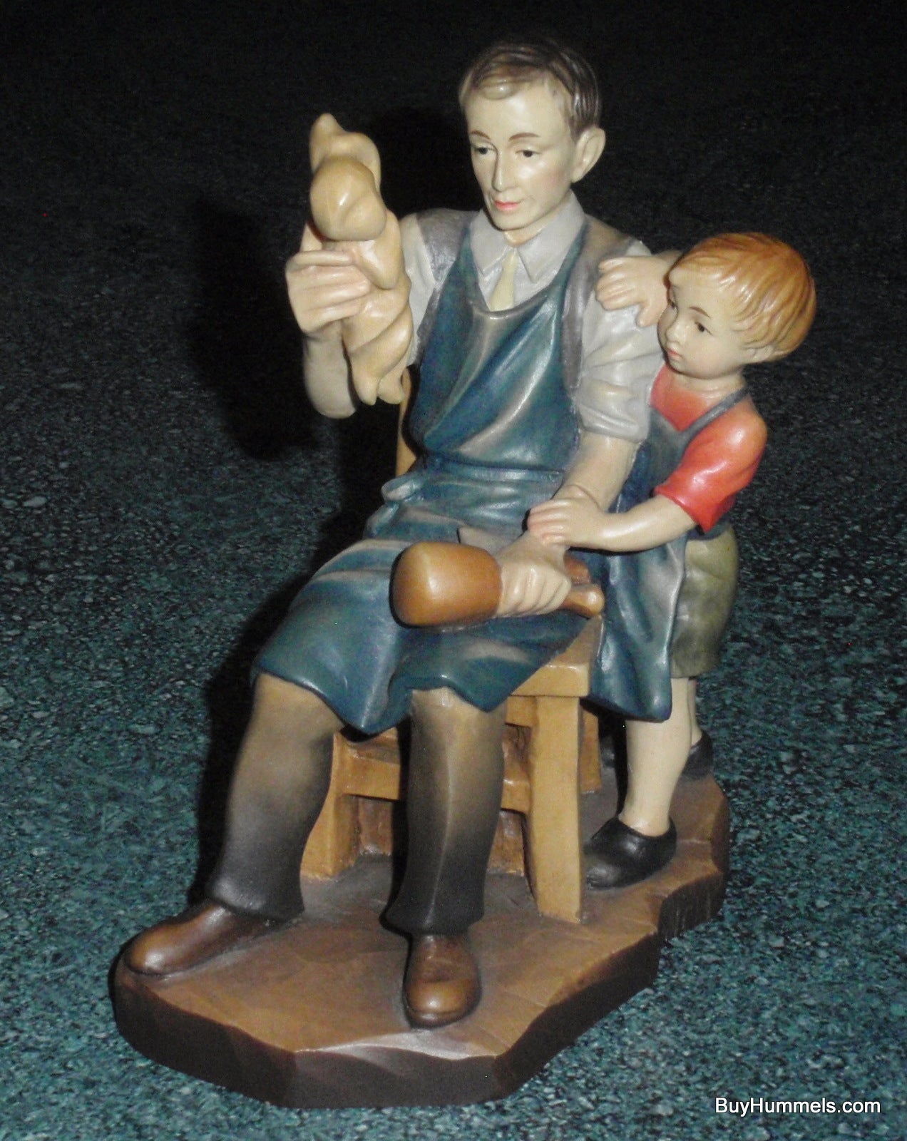 ANRI Wood Carving "Learning The Skills" Ulrich Bernadi’s Reflections SIGNED BY Ulrich With Original Box!