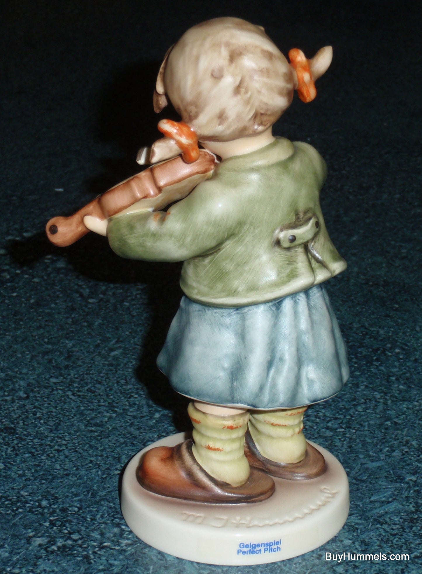 "Perfect Pitch" Goebel Hummel Figurine #2150/A - Little Girl Playing Violin - CUTE GIFT!