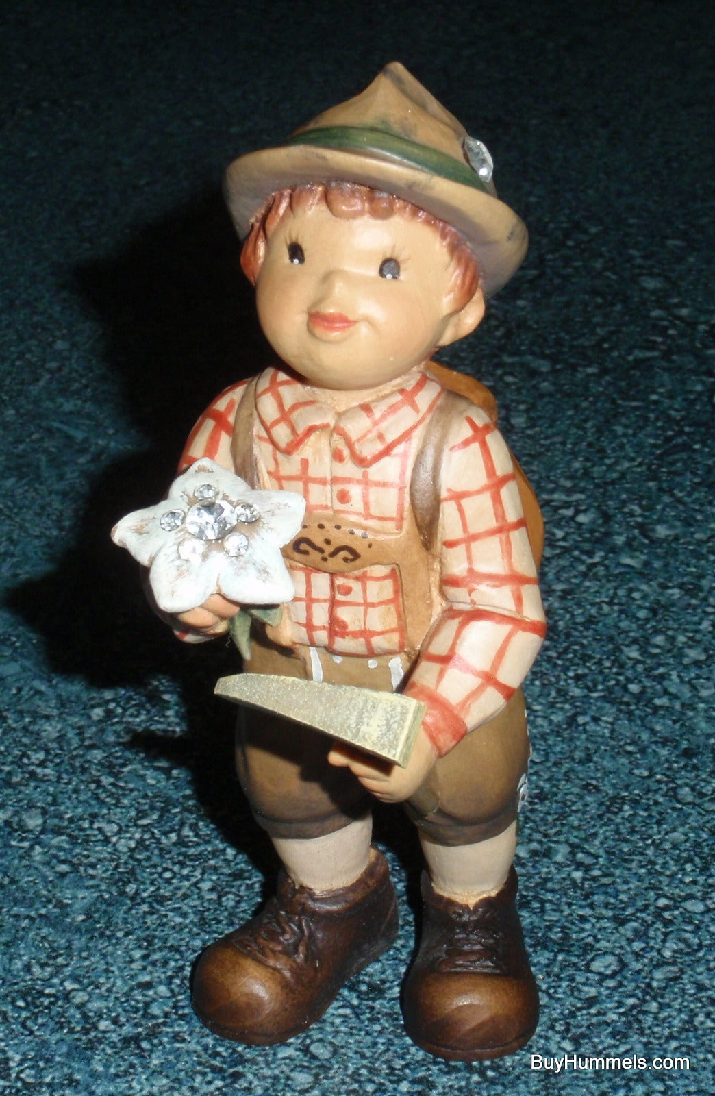 Anri "Light from Within" Wood Carving + Swarovski Crystals #652416 With Original Box!