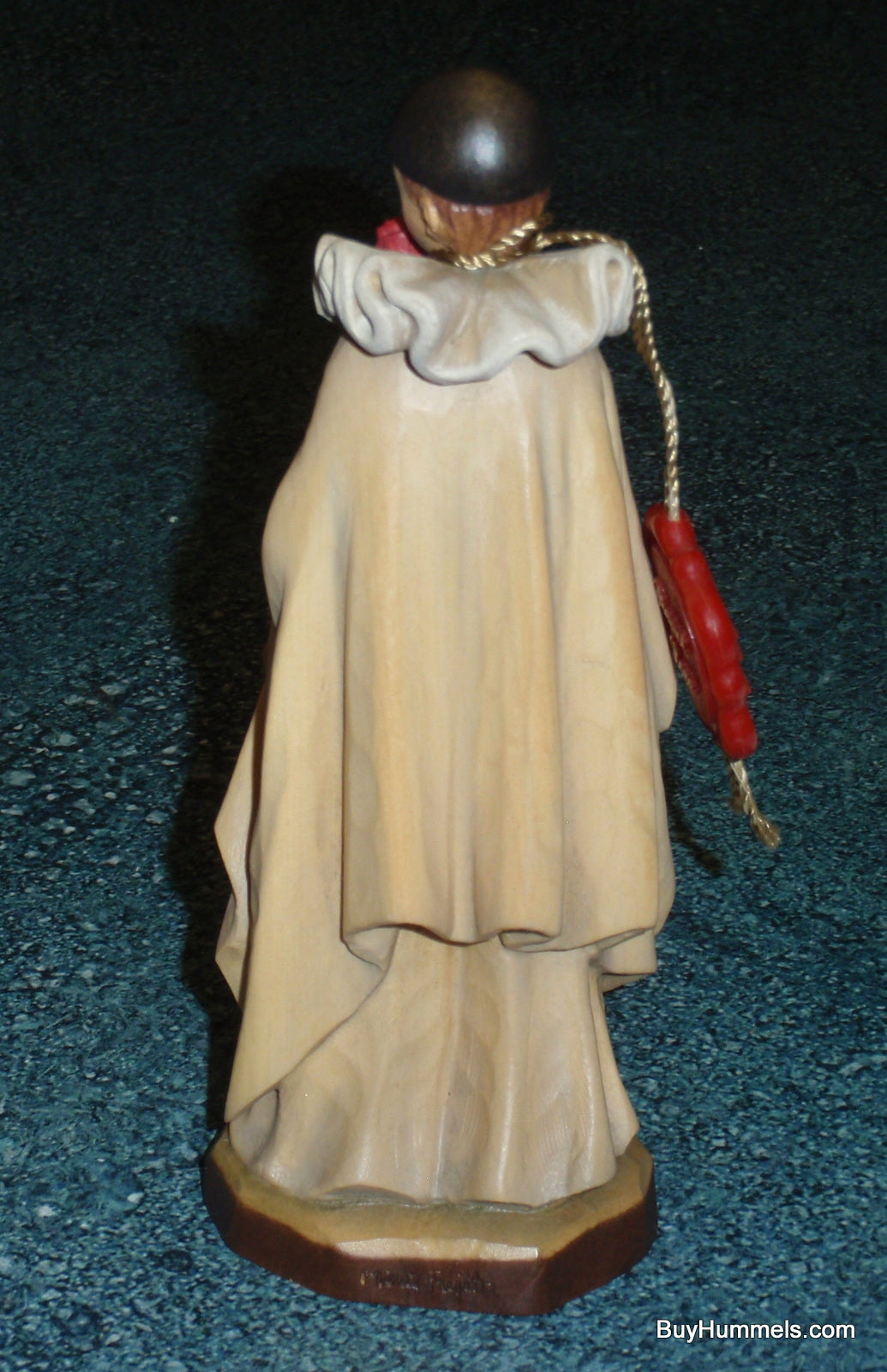 Anri 6" Wood Carving "Love Remembered" Clown Figurine #654162 With Original Box - Very Rare Collectible Gift From Italy!