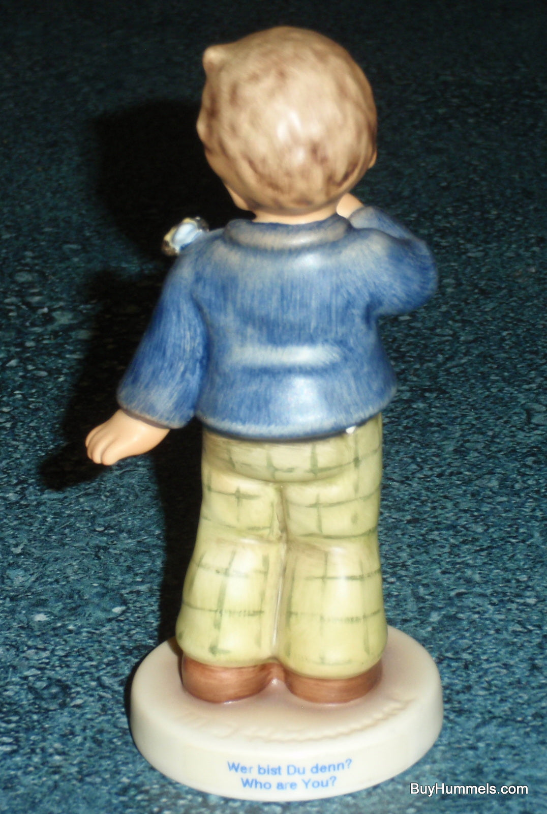 "Who Are You?" #2295 Goebel Hummel Figurine - Boy With Bumble Bee - GIFT!